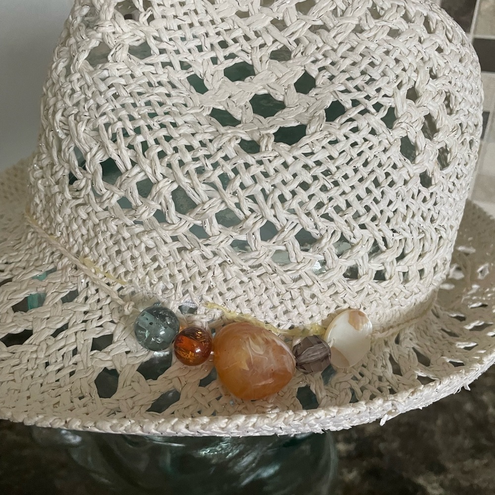 Hollow out breathable straw hat trendy jazz Panama hat summer